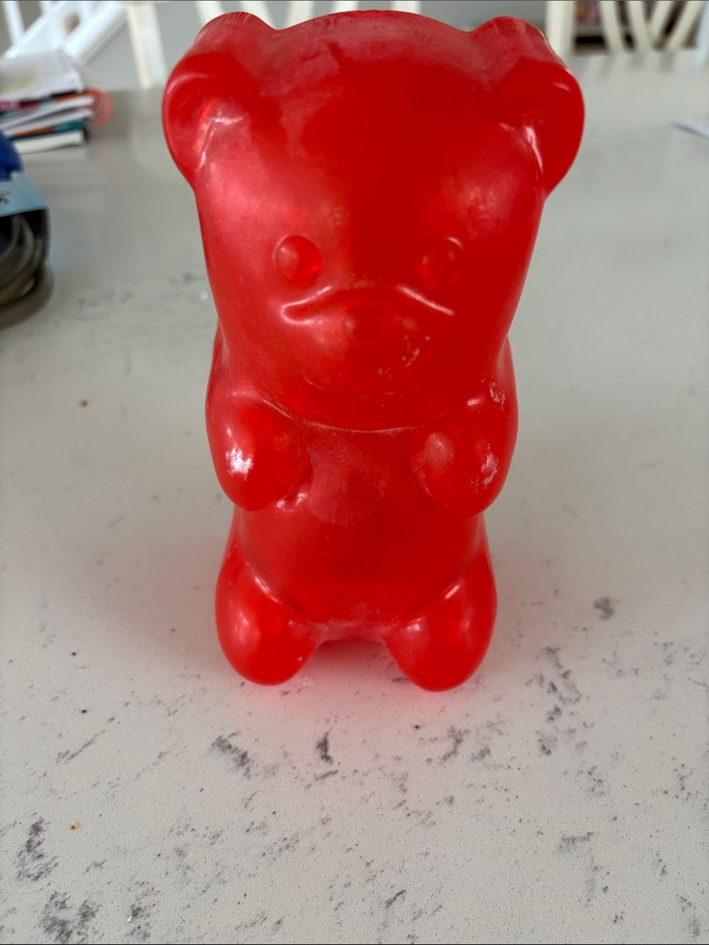 Red Bear Light Figurine - Cute Gummy Style night light